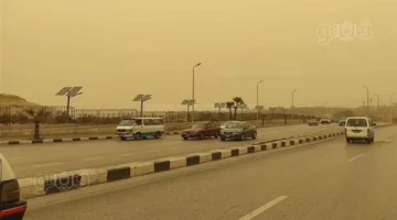 استمرار نشاط الرياح وتدهور مستوى الرؤية الأفقية على أغلب أنحاء البلاد